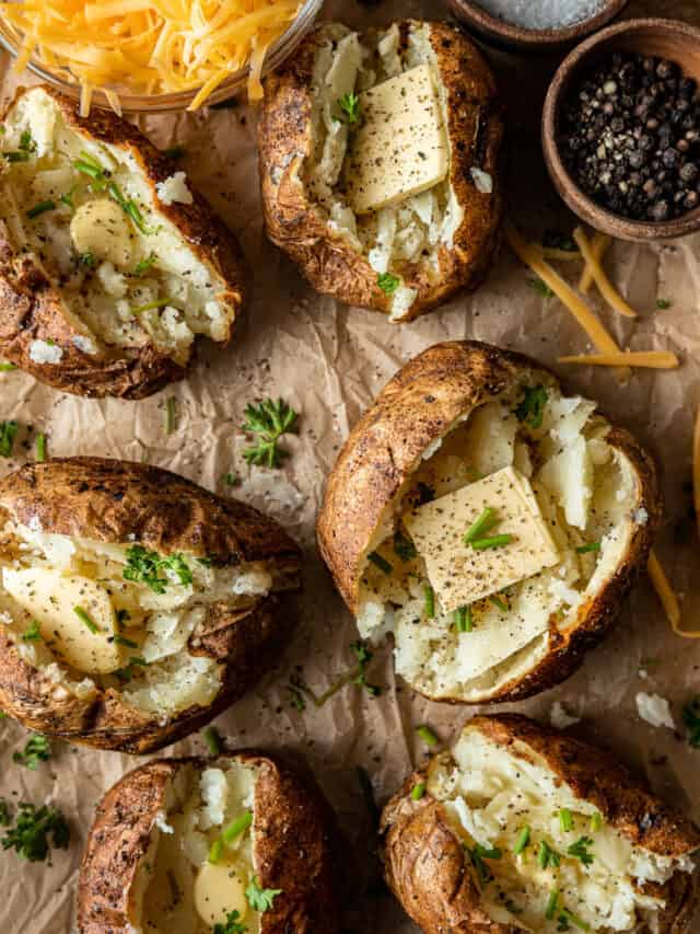 Traeger Baked Potatoes