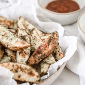 Baked Ranch Potatoe Wedges