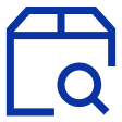 Package with a loop icon